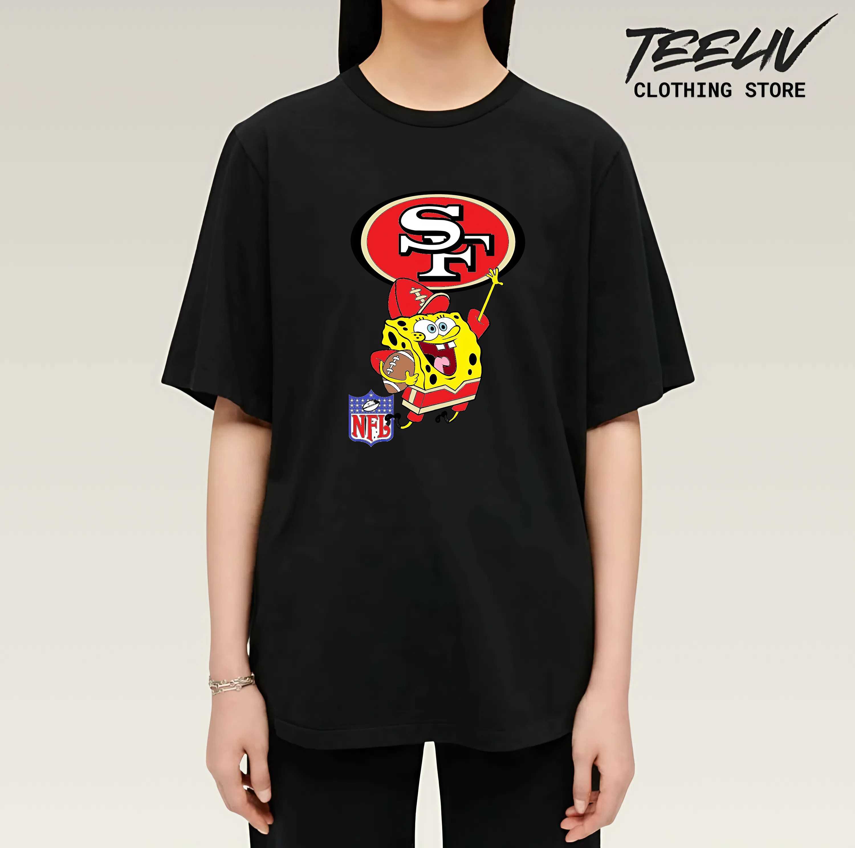 Spongebob Nfl San Francisco 49ers Shirt